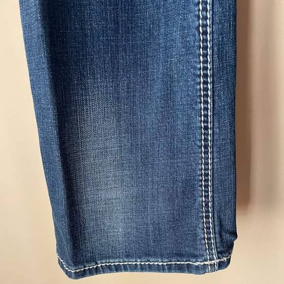 Rock & Roll Cowgirl Denim Original Low Rise Boot Cut Jeans Size 27x38 - Picture 8 of 12